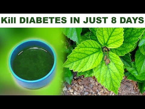 Kill Diabetes Forever In Just 8 Days Easy And Faster Home Remedy