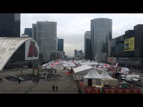 La Défense is a major business district of the Paris Metropolitan Area