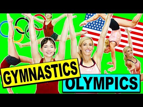 GYMNASTICS OLYMPICS CHALLENGE!! (YouTuber Battle)