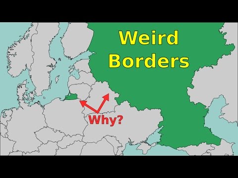 Weird Borders: Why Countries Have Pieces Detached