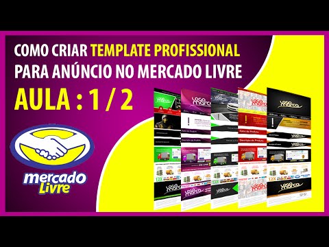 Como fazer/Criar Template HTML para vender no Mercado Livre - 1 / 2 (PAGEMAX)