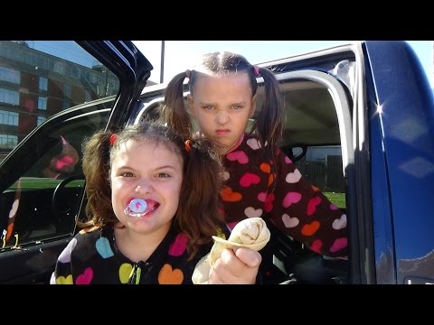 Bad Baby Real Food Fight Taco Bell In Truck Victoria Annabelle Toy Freaks Family