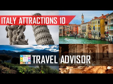 ITALY  - Top 10  tourist attractions that you MUST SEE | HD