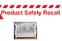 A recall notice has been issued for the White New Zealand Pine 3-in-1 Baby Sleigh Cot Bed with Drawers.