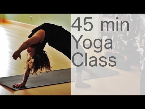 Yoga Body Workout: Free Yoga Class (Vinyasa Yoga 45 min Class) with Lesley Fightmaster