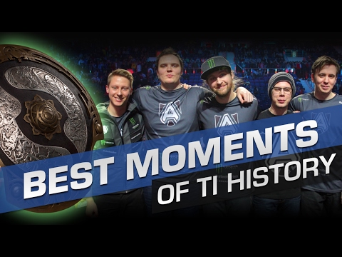 Top 10 Best Moments of The International History - Dota 2