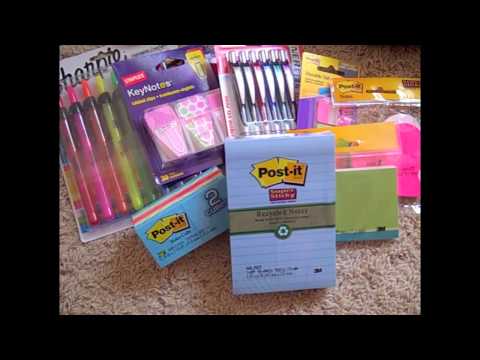 I Have A Small Addiction - Staples Office Supply Haul