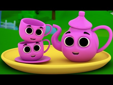 I'm a little teapot | Nursery rhymes | Baby songs | Kids videos | #ReadAlong