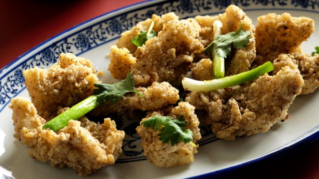 Salt and pepper squid.