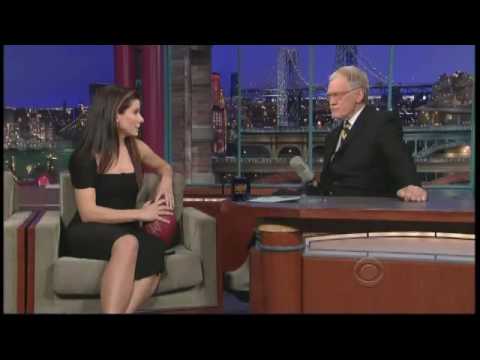 Sandra Bullock - Letteman -  8 February 2010 - Part 1