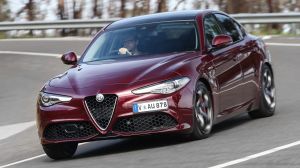 2017 Alfa Romeo Giulia Veloce.