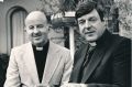 Father George Pell (right) was 46 when he was named as an assistant bishop for Melbourne.