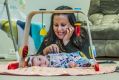 Jerrabomberra's Melissa Agius with daughter Loralei, nine weeks. She said Red Nose helped her cope with her fears of ...