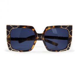 Sun & Shade - Dark Tortoise with Gold Corners