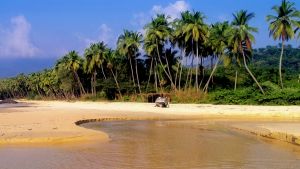 Bureh Beach in Sierra Leone.