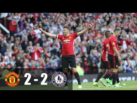 Manchester United vs Michael Carrick All-Stars 2-2 - Goals & Highlights - Carrick Testimonial