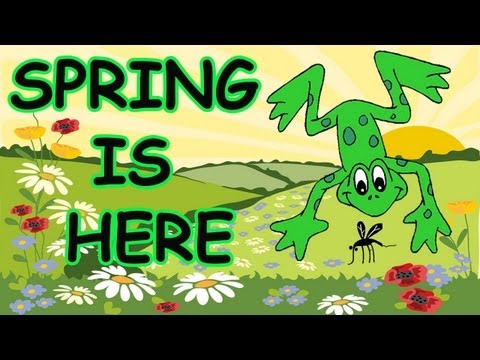 Spring Songs for Children - Spring is Here with Lyrics - Kids Songs by The Learning Station