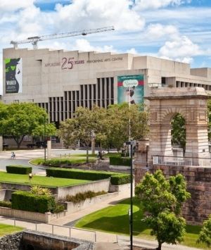 Queensland Performing Arts Centre. part of the Queensland Cultural Precinct.