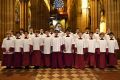 The boys of St Mary's Cathedral Choir. 