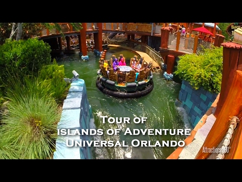 Full Tour of Universal's Islands of Adventure - Universal Orlando