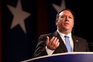 U.S. Congresman Mike Pompeo speaking at CPAC 2012 in Washington, DC,10 February 2012