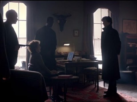 Sherlock saves Mrs Hudson - Sherlock Series 2 - BBC