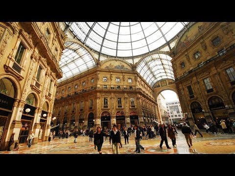 Galleria Vittorio Emanuele II - world's oldest shopping mall, Milan, Italy