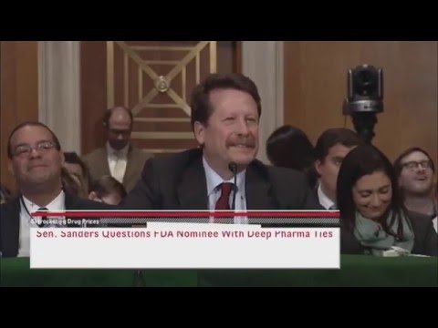 Bernie Sanders grills FDA head Robert Califf for KILLING PEOPLE for profits