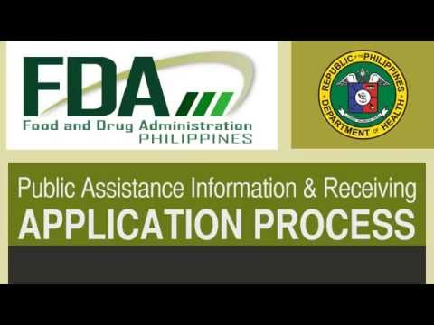 FDA Public Assistance Information and Receiving (PAIR) Video Tutorial