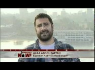 Egyptian Blogger-Activist Alaa on Democracy Now!