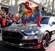 Audi's new A8 limousine makes it debut at the Hollywood premiere of Spiderman: Homecoming