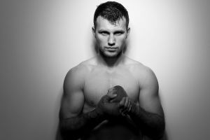 BRISBANE, AUSTRALIA - JUNE 15: (EDITORS NOTE: THIS IMAGE HAS BEEN CONVERTED TO BLACK & WHITE) Jeff Horn poses during a ...