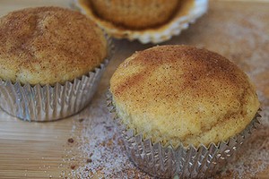 Doughnut inspired muffins