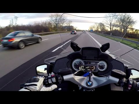 BMW R1200RT (2015) - FUN on German Autobahn :)