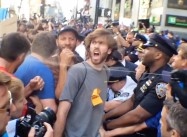 Climate Protesters Flood Wall Street – And A Polar Bear Is Arrested