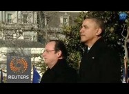 Obama & Hollande stress Hope for Iran Breakthrough