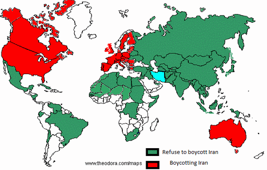 International Boycott of Iran