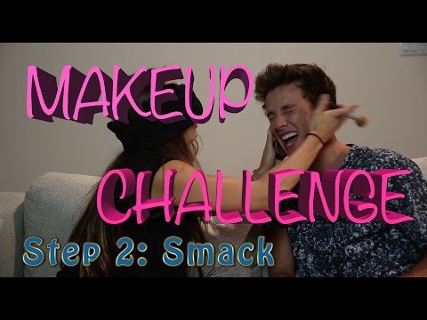 MAKEUP CHALLENGE: Sister Does My Makeup | Cameron Dallas