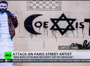 eaten over call for co-existence: French artist’s religious graffiti