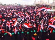 As 100,000 Rally in Yemen, Houthis Defy Trump, Saudis