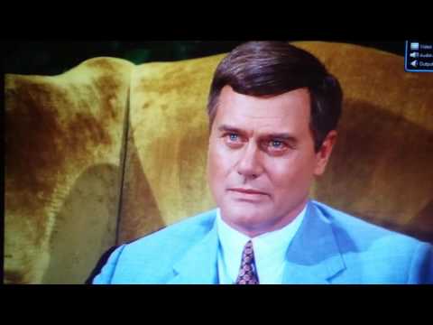 JR Ewing blackmailing Clayton Farlow