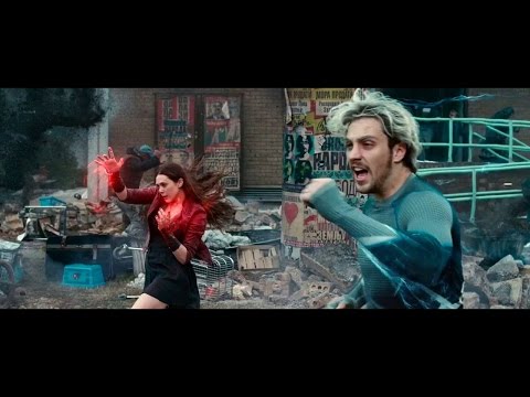 Age of Ultron - Quicksilver Running Scenes HD