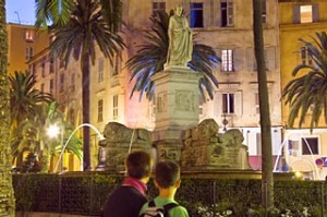 Monumental ... Foch Square, Ajaccio.