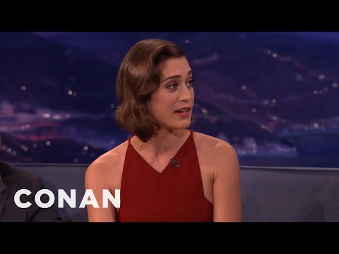 Lizzy Caplan: Michael Sheen Always Gets Me Sausage Gifts  - CONAN on TBS