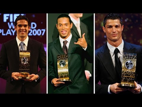 FIFA World Player Of The Year Award Winners II 1991-2016 II