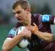 Double trouble: The Trbojevic brothers were again strong as Manly defeated the Warriors in Perth.