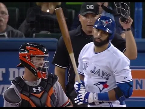 Don't mess with Jose Bautista (HIT BASEBALLS NOT FACES)