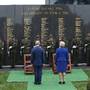 Prince Charles and Minister Heather Humphreys in Glasnevin Cemetery. Pic Credit: Steve Humphries