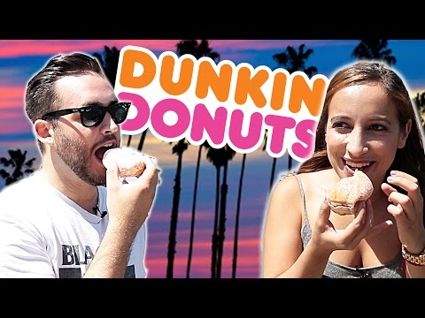 Californians Try Dunkin’ Donuts For The First Time