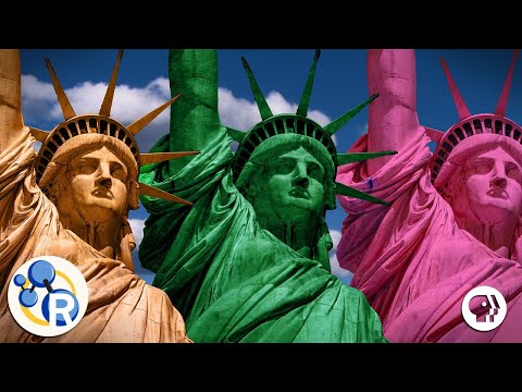 The Statue of Liberty’s True Colors?